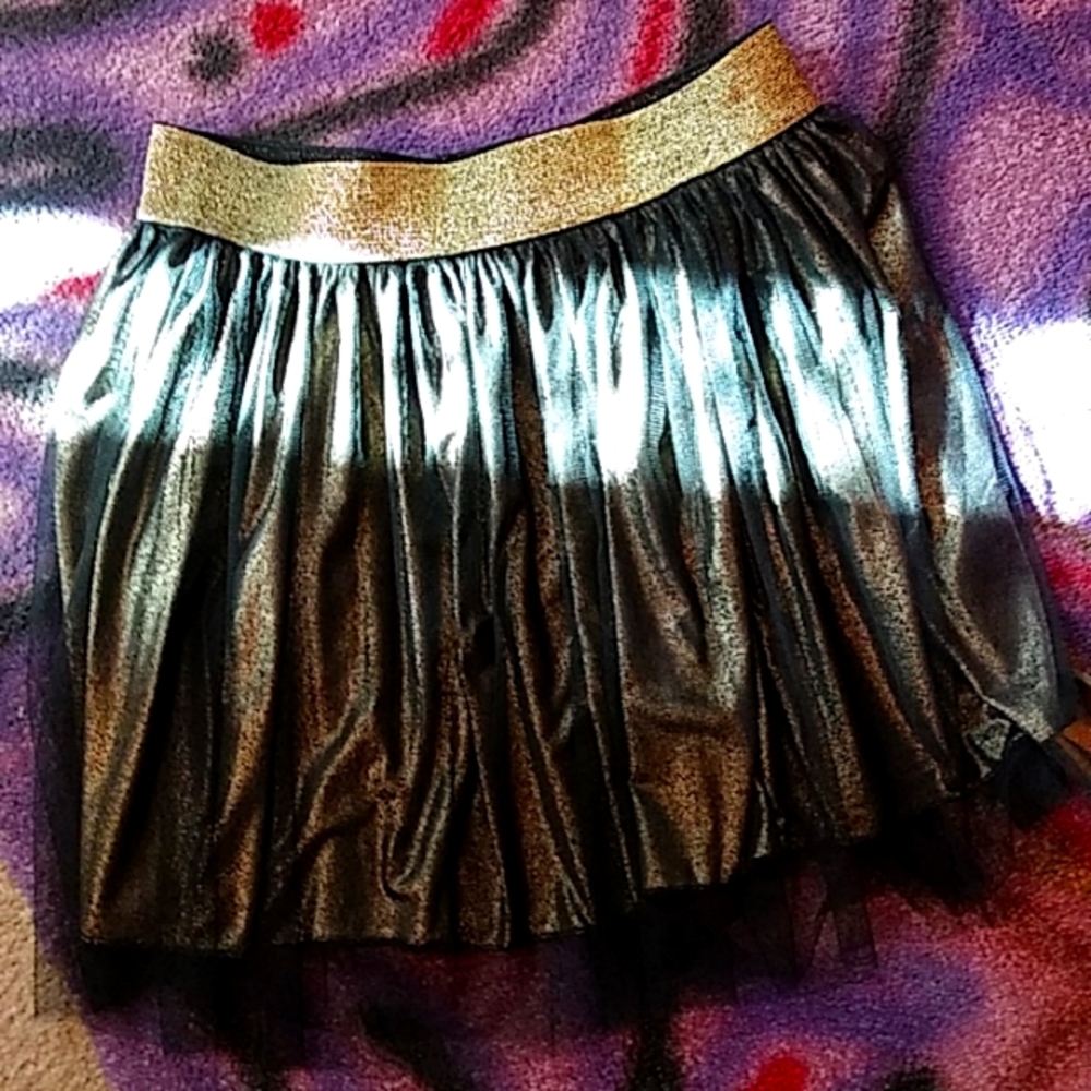 Aniva Sheer Mini Skirt. Size L. Beautiful